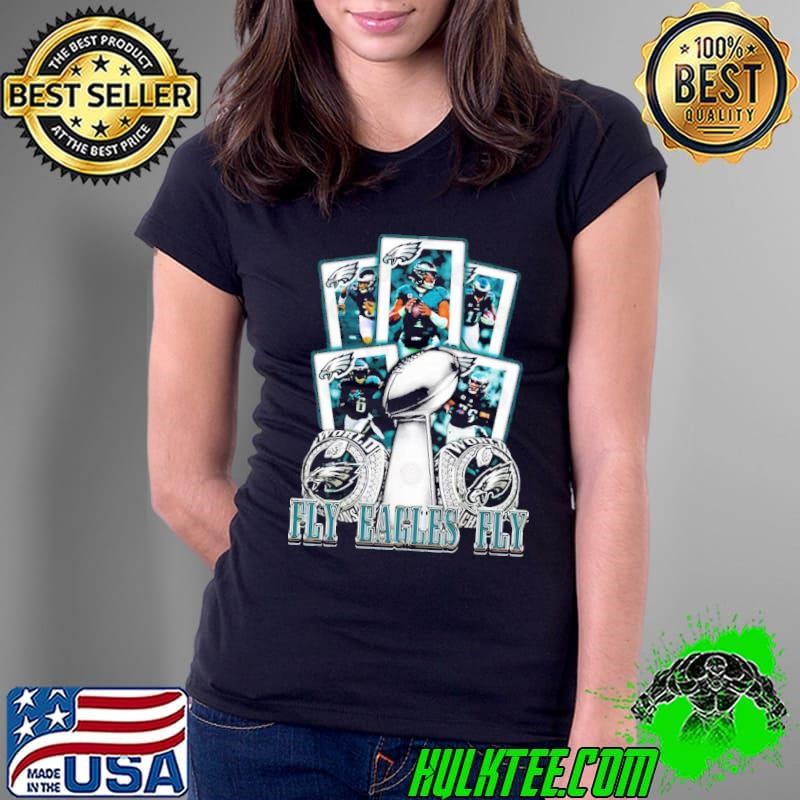 Philadelphia Eagle Fly Eagles Fly professional American football Bird Gang Ladies Tee
