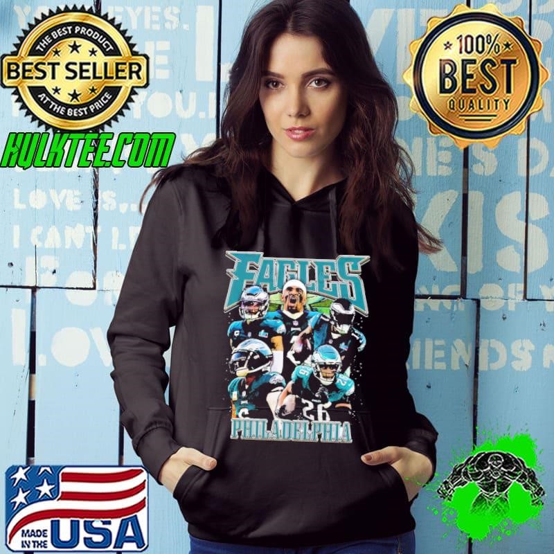 Philadelphia Eagle professional American football Vintage Bootleg T-Shirt