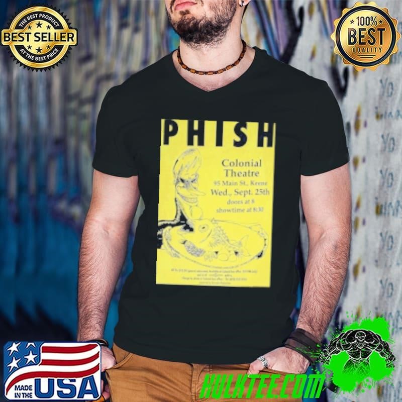 Phish Show Showtime At Wed Colonial Theatre Sept 25 2024 Poster Guys V Neck