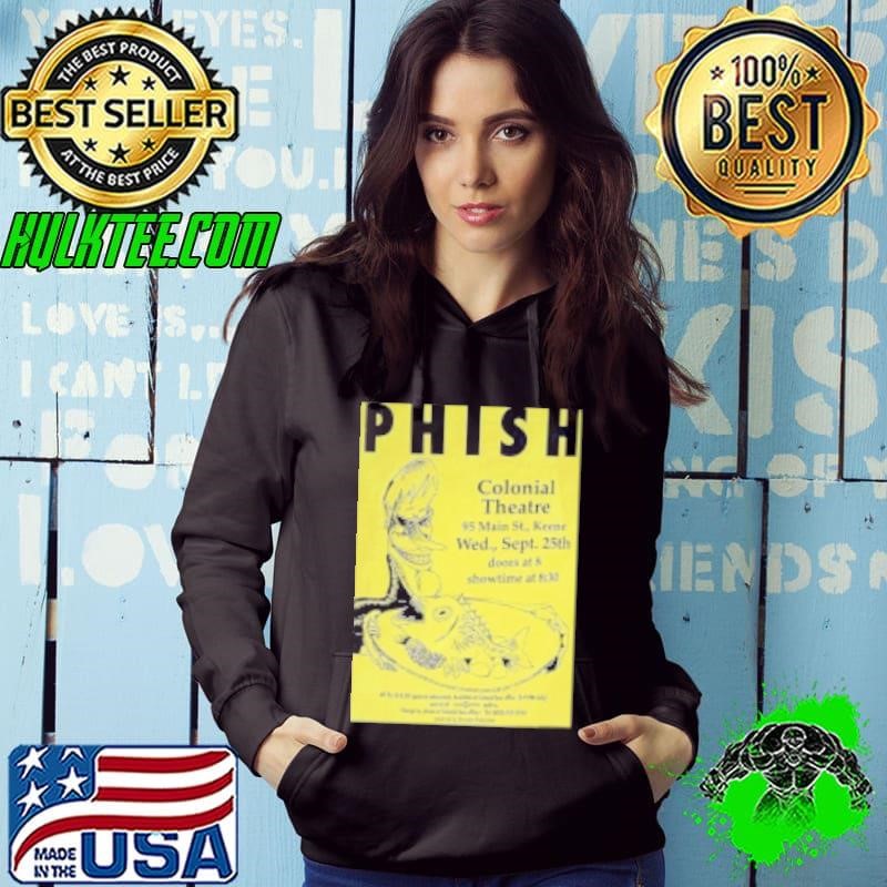 Phish Show Showtime At Wed Colonial Theatre Sept 25 2024 Poster Shirt
