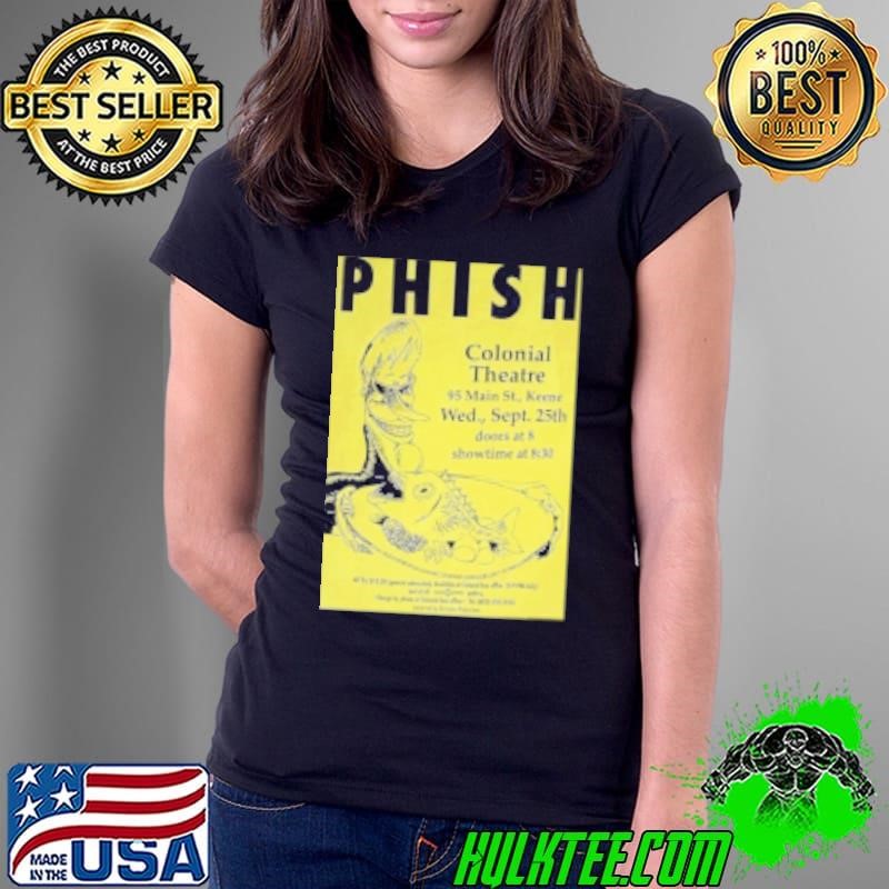 Phish Show Showtime At Wed Colonial Theatre Sept 25 2024 Poster Ladies Tee