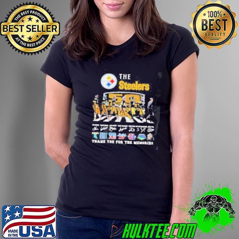 Pittsburgh Steelers 59 Years Of The Memories And Victory Ladies Tee