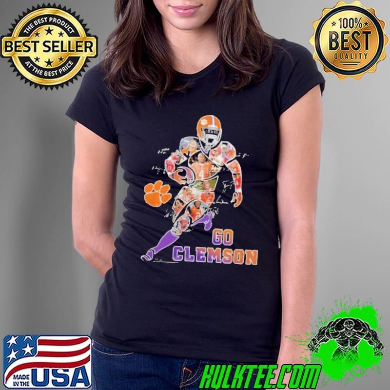Players Go Clemson Tigers Football Signatures shirt