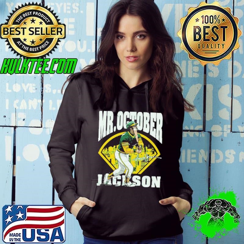 Reggie Jackson Oakland Mr. October Field American baseball right fielder Hoodie