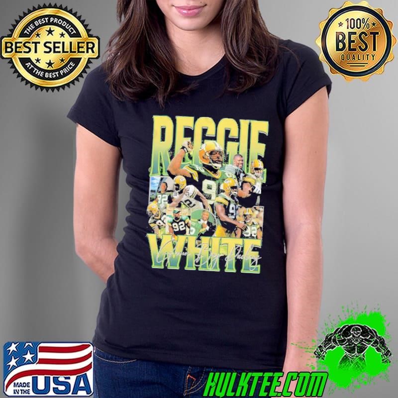 Reggie White American professional football defensive end Green Bay Retro Bootleg Ladies Tee