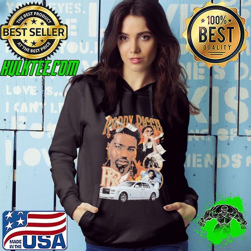 Roddy Ricch an American rapper and singer-songwriter Vintage Bootleg Hoodie