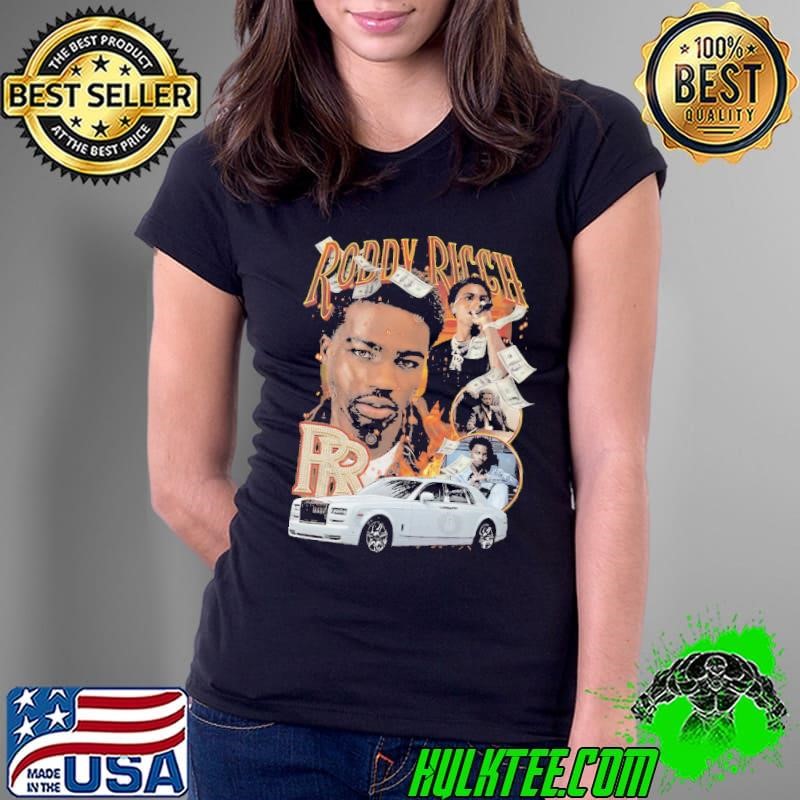 Roddy Ricch an American rapper and singer-songwriter Vintage Bootleg Ladies Tee