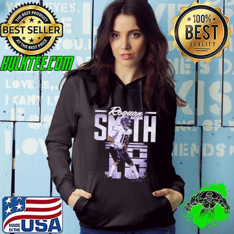 Roquan Smith American football linebacker Baltimore Retro Hoodie