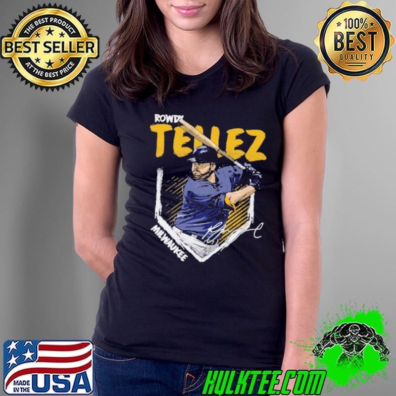 Rowdy Tellez American baseball first baseman Milwaukee Base T-Shirt