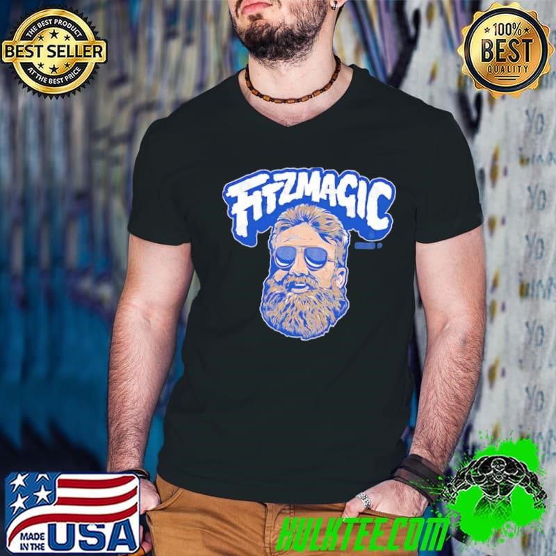 Ryan Fitzpatrick Fitzmagic Blue American football quarterback T-Shirt
