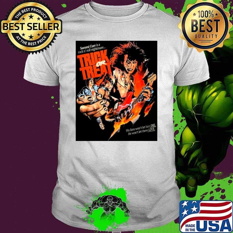 Sammi Curr is a Rock N’ Roll Nightmare Trick or Treat shirt