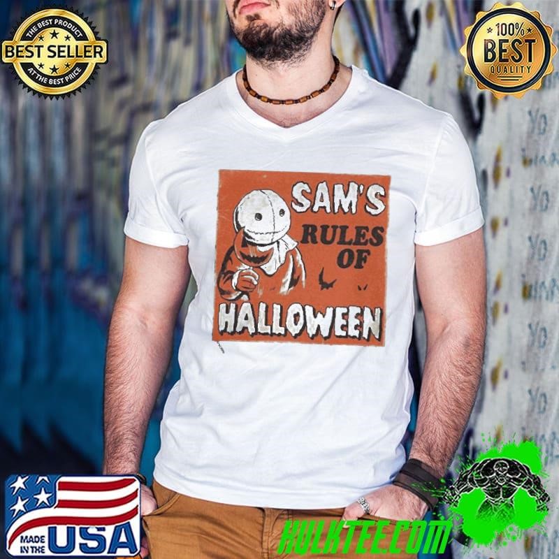 Sam’s Rules Of Halloween shirt