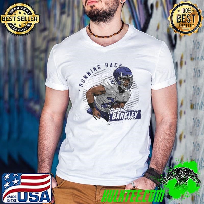 Saquon Barkley New York G Dots American football running back T-Shirt