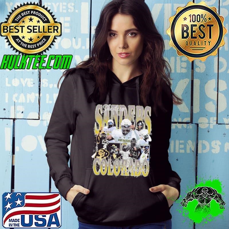 Shadeur Sanders American football quarterback Colorado Buffaloes Bootleg Hoodie
