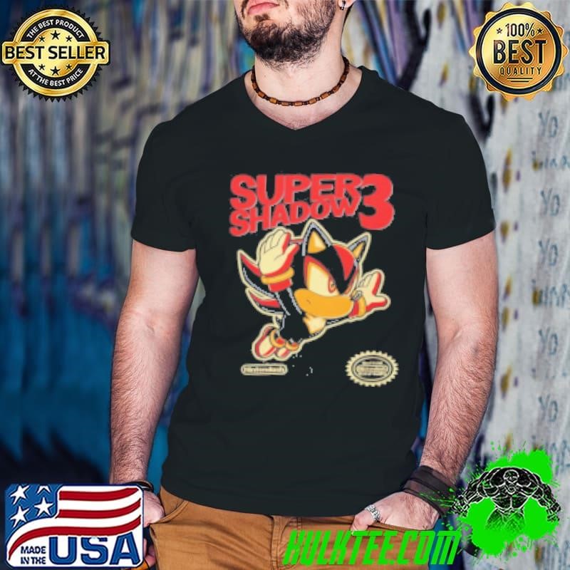 Shadow The Hedgehog X Super Mario Bros 3 Super Shadow Shirt