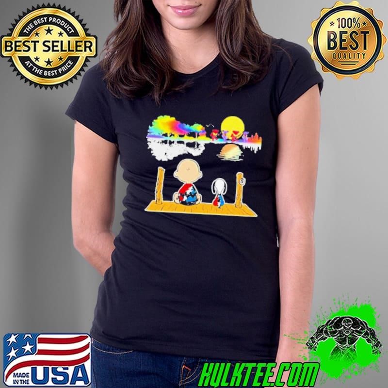 Snoopy Skull Dacing Beer Grateful Dead shirt