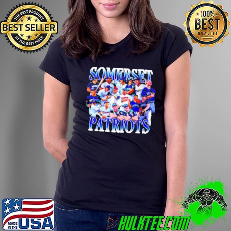 Somerset Patriots baseball players graphic 2024 Shirt