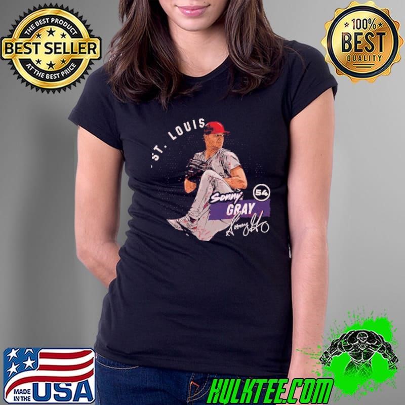 Sonny Gray St. Louis Dots American baseball pitcher T-Shirt