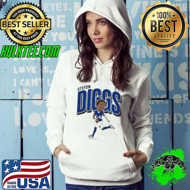 Stefon Diggs Caricature American football wide receiver Hoodie