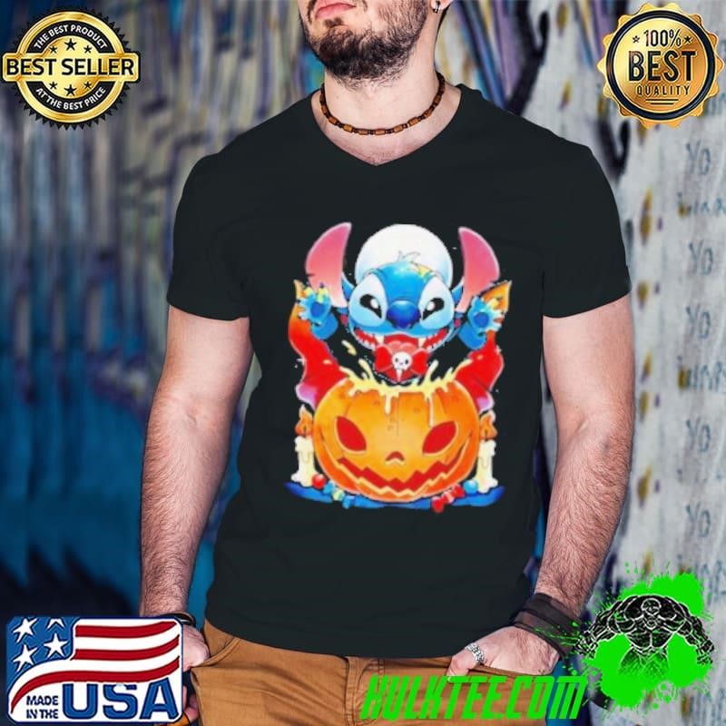 Stitch Experiment Pumpkin shirt