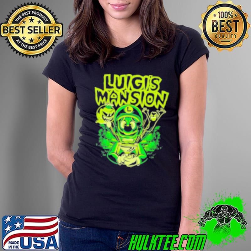 Sweet Screams Luigi'S Mansion Mario Halloween Shirt