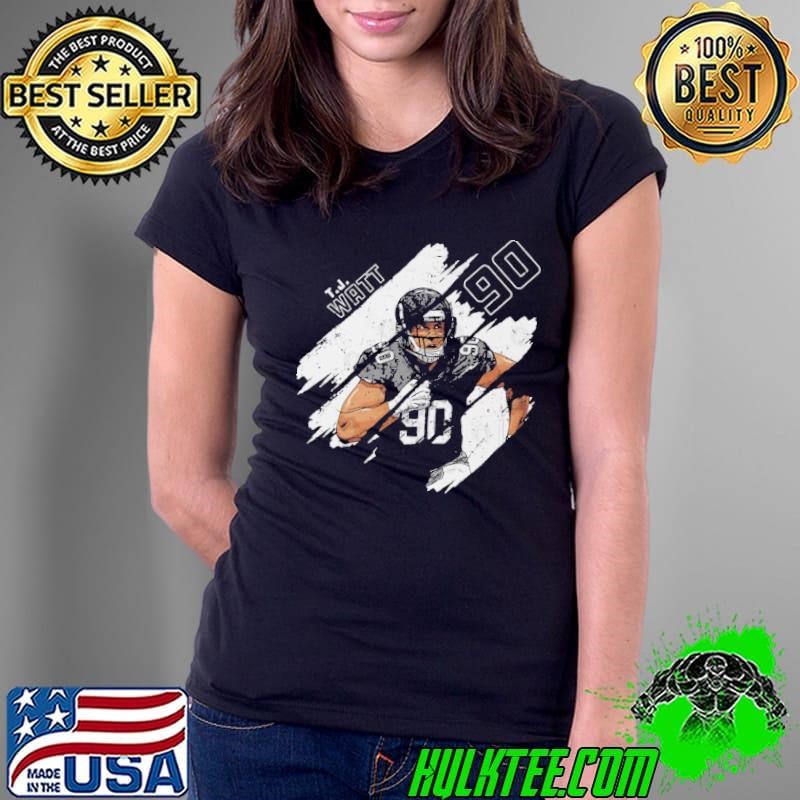 T.J. Watt American football linebacker Pittsburgh Stripes T-Shirt