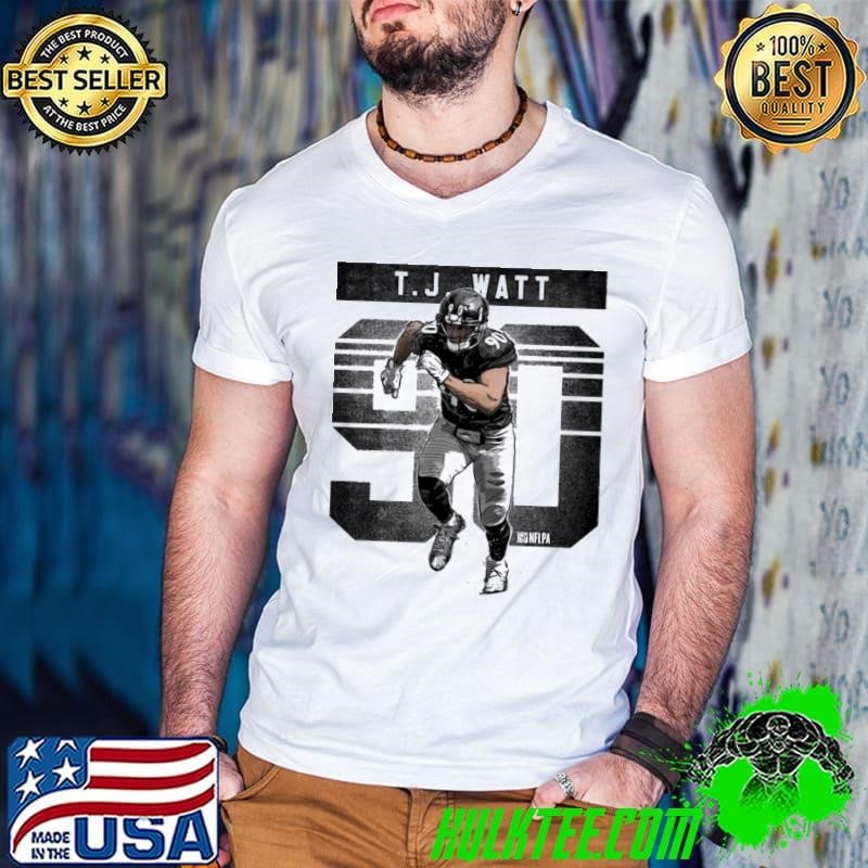 T.J. Watt Pittsburgh Grunge American football linebacker Guys V Neck
