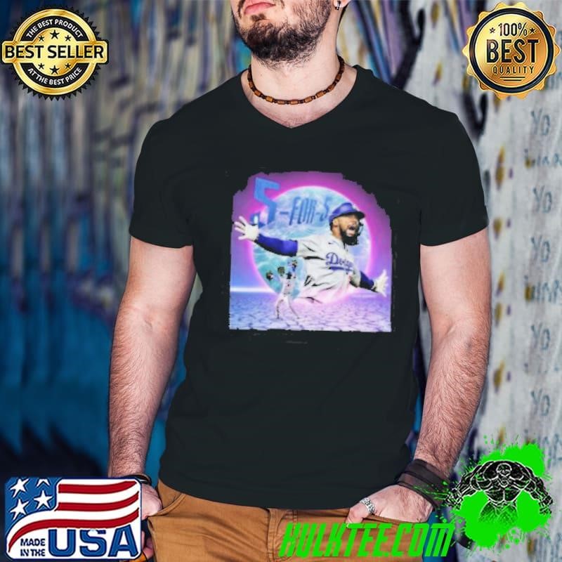 Teoscar Hernández LA Dodgers 5 For 5 Perfect Day Shirt