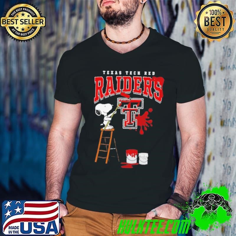 Texas Tech Red Raiders Snoopy Painting Shirt
