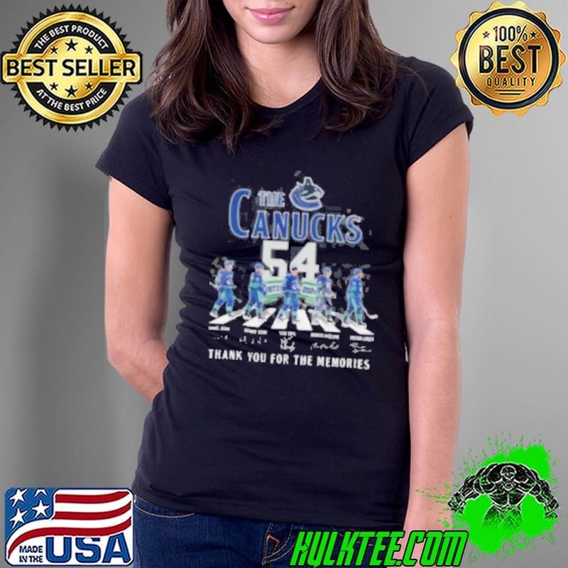 The Canucks 54 Years Of 1970 2024 Thank You For The Memories Shirt