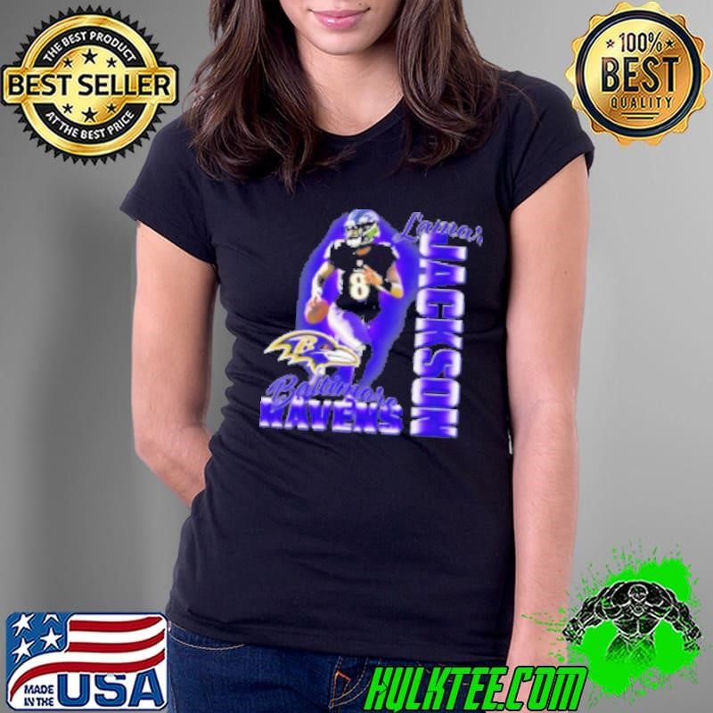 The Hottest Baltimore Ravens Lamar Jackson 90S Bootleg Shirt