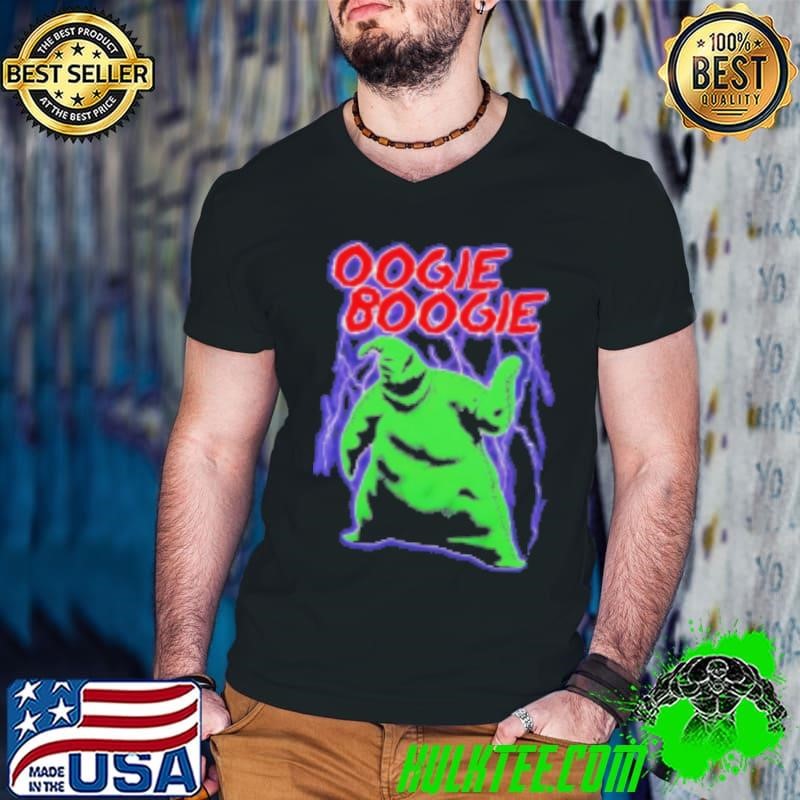 The Nightmare Before Christmas Oogie Boogie Lightning Graphic Shirt