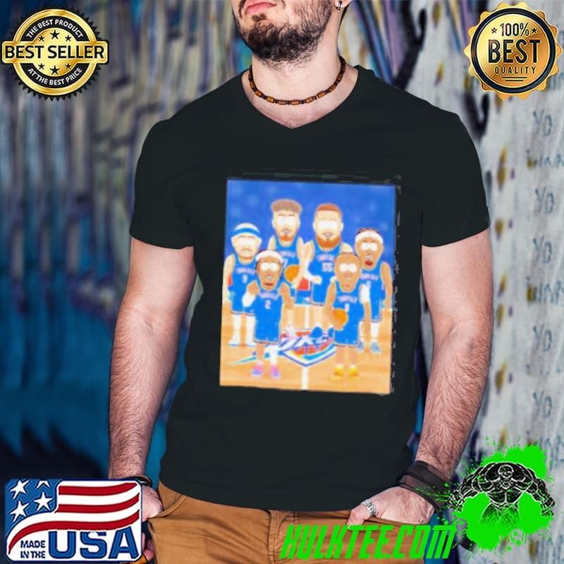 The Thunders top 6 X South Park characters shirt
