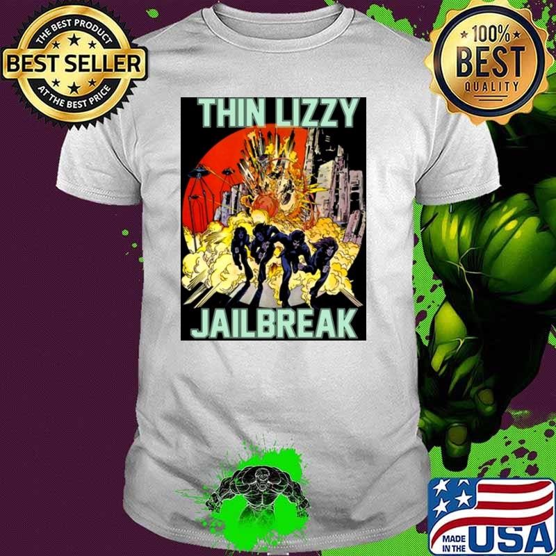 Thin Lizzy Jailbreak Explosion Vintage shirt