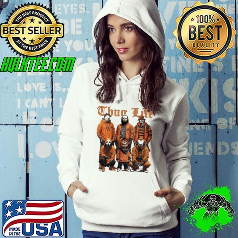Thug Life Horror Orange Shirt
