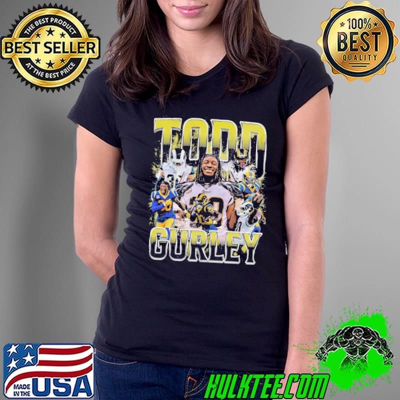 Todd Gurley Atlanta Falcons Running Back Retro Bootleg T-Shirt