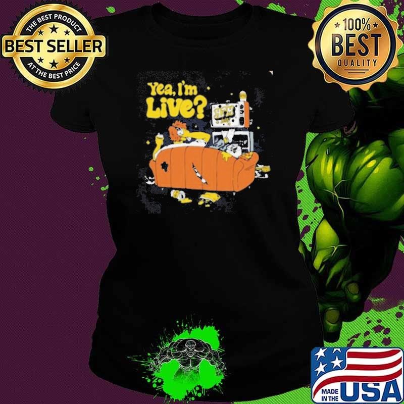 Top The Simpsons yea I’m live shirt