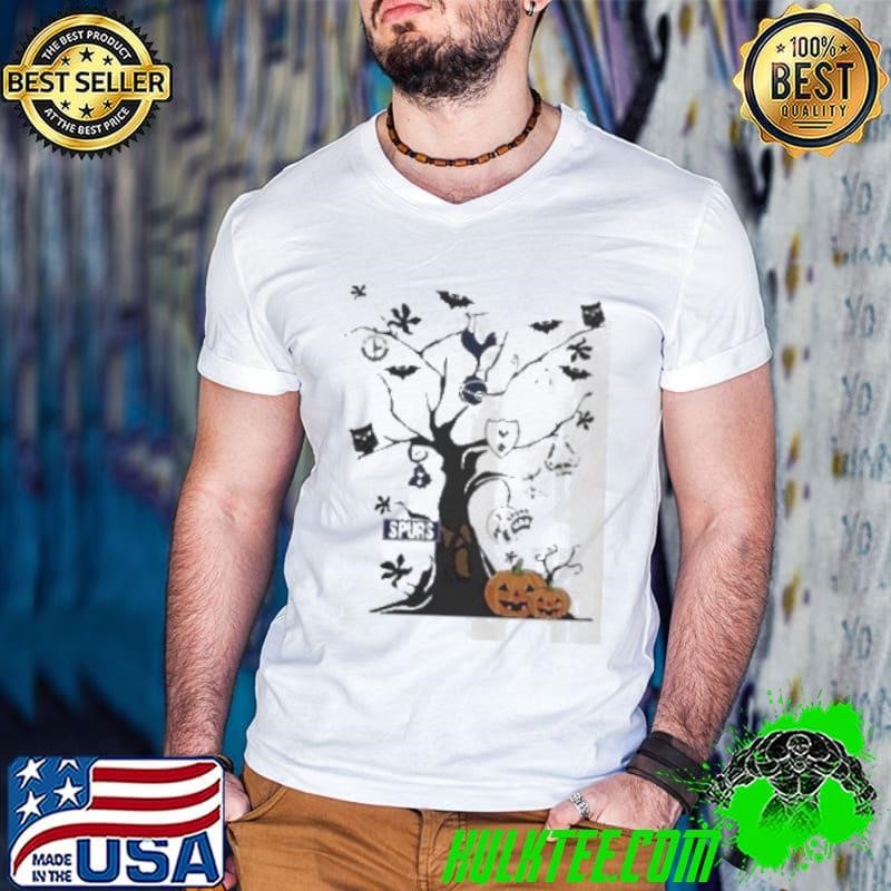 Tottenham Hotspur Halloween Hanging Tree Spooky Guys V Neck