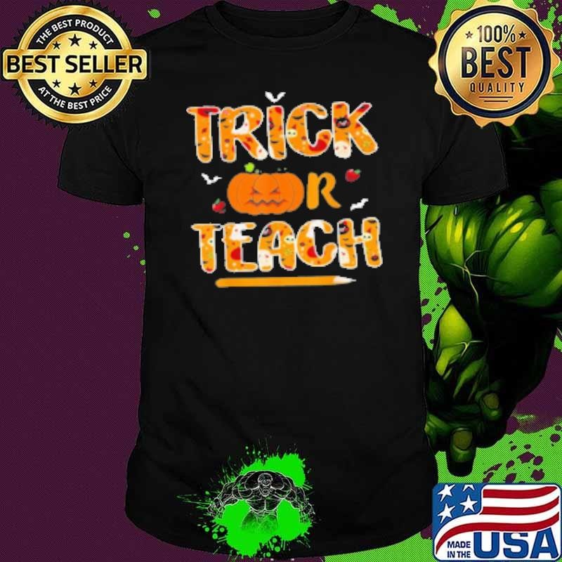 Trick Or Teach Pumpkin Shirt