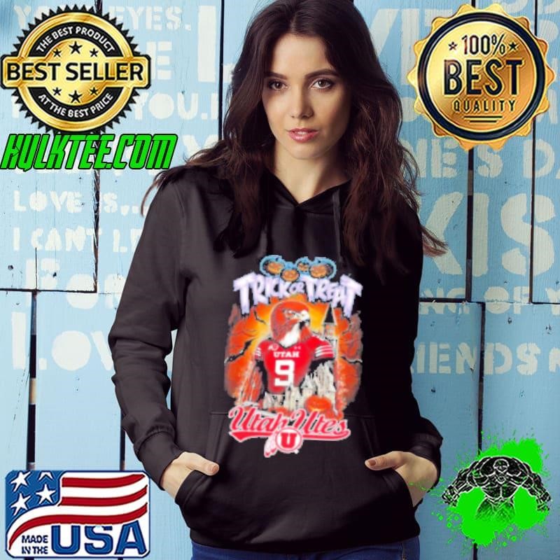 Trick Or Treat Utah 9 Character Halloween Hoodie