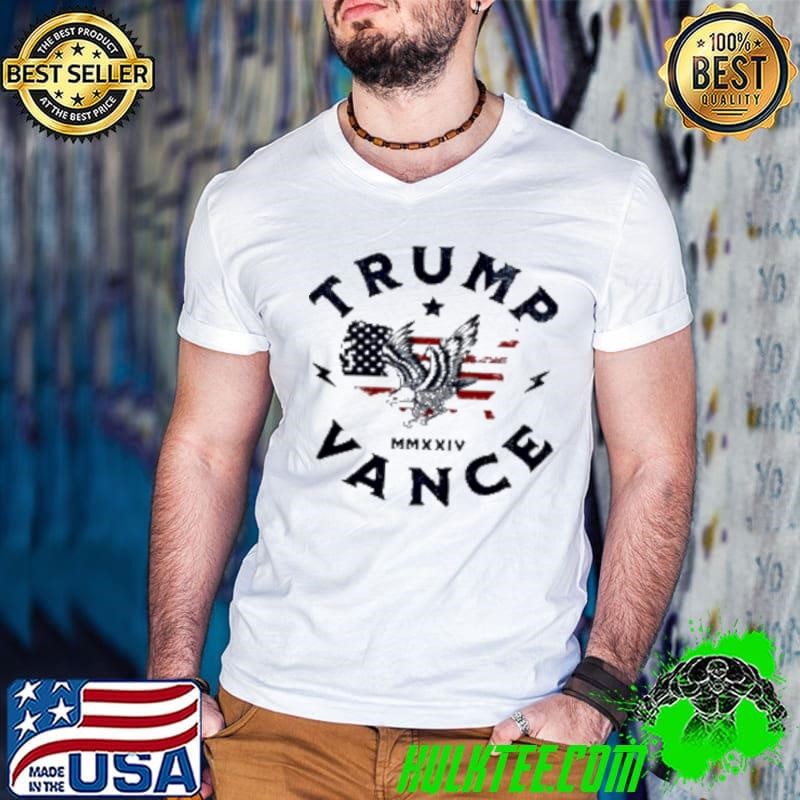 Trump Vance 2024 Republican Eagle Map Shirt