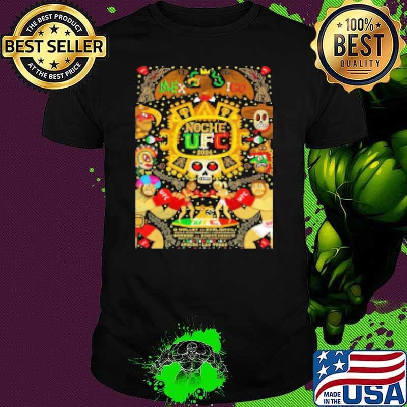 UFC 306 Fight Card Preview Sean O'Malley Vs. Merab Dvalishvili September 14, 2024 Poster Shirt
