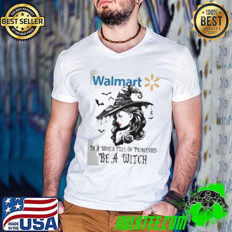 Walmart In a World full pringcesses be a witch Guys V Neck