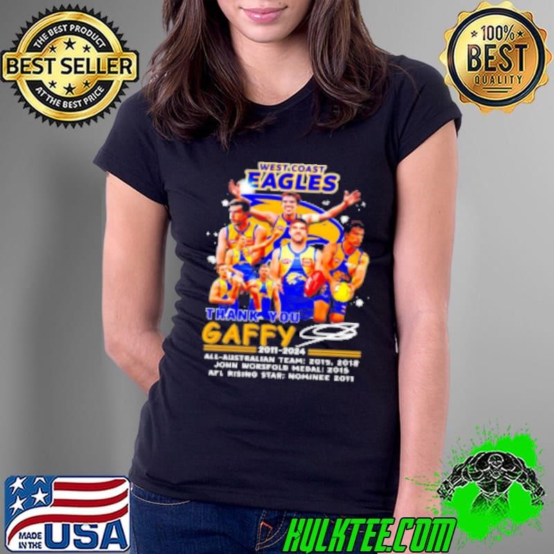 West Coast Eagles Thank You Gaffy 2011 2024 Signature Shirt