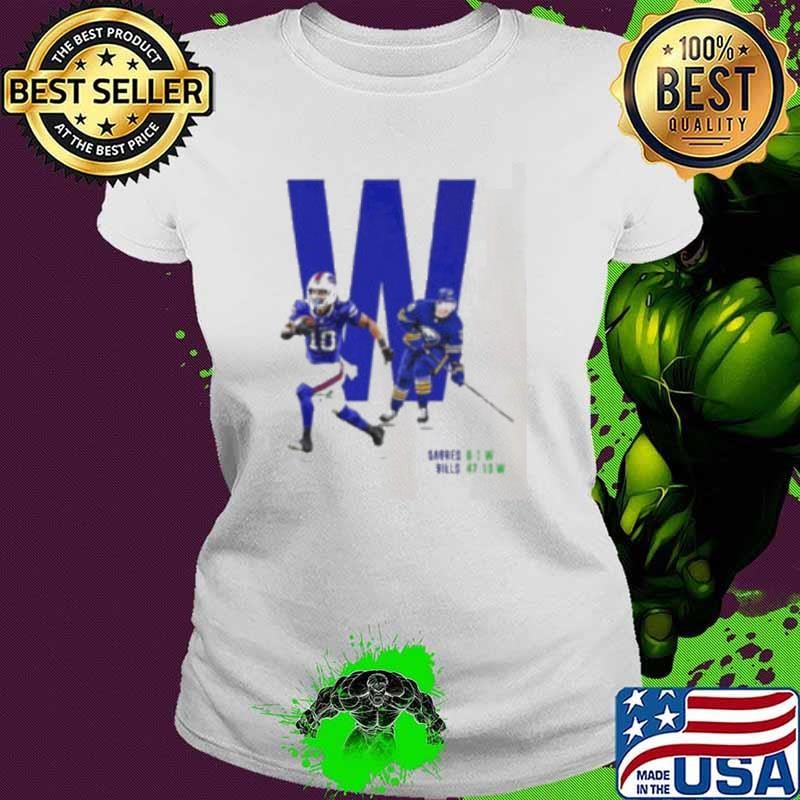 Won Buffalo Sabres and Bills shirt