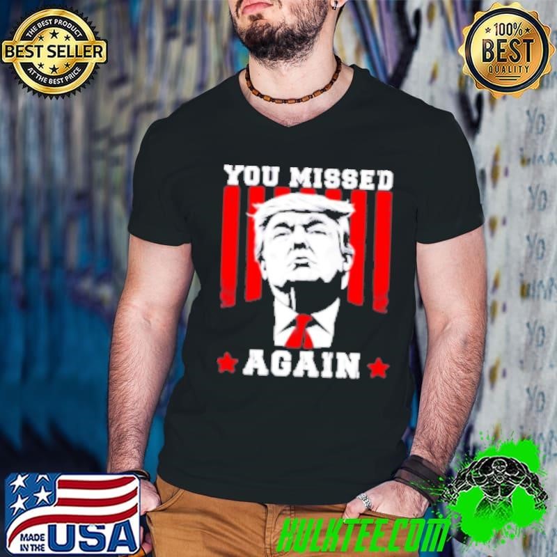 You Missed Again You Missed Twice 2024 Guys V Neck