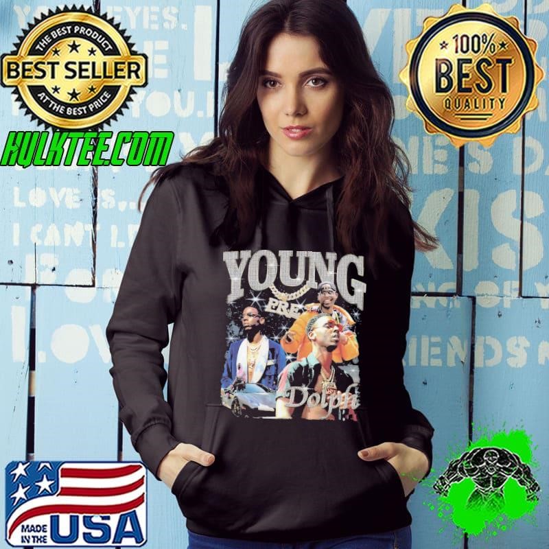 Young Dolph American rapper from Memphis Vintage Bootleg T-Shirt