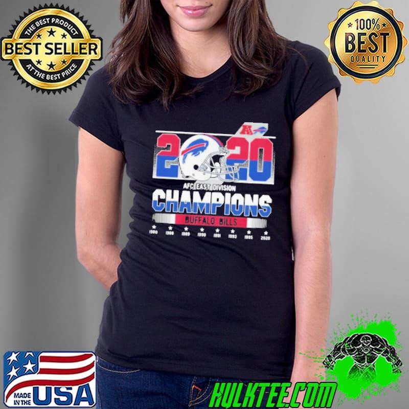 2020 Afc East Division Champions Buffalo Bills 1980 1988 1989 1990 shirt