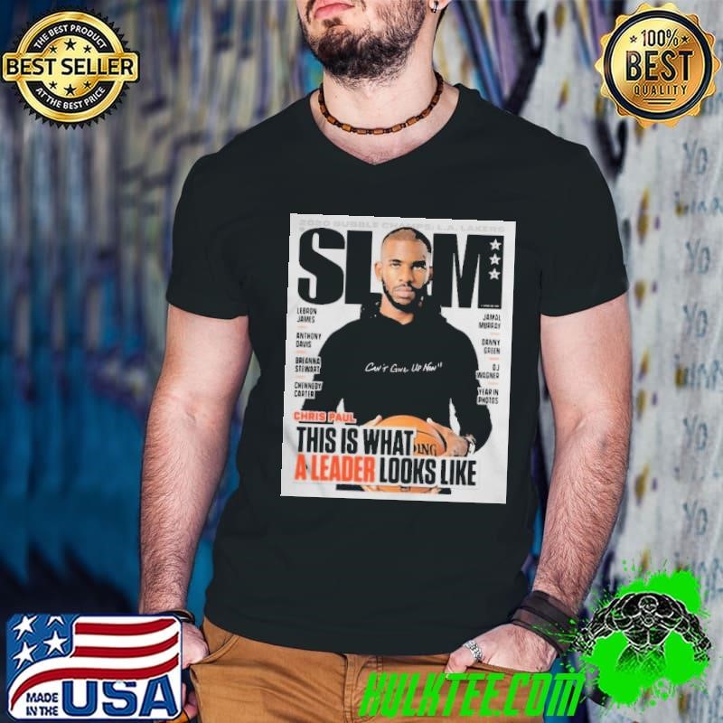 2020 bubble champions LA Lakers Slam Chris Paul this is what a leader looks like Guys V Neck