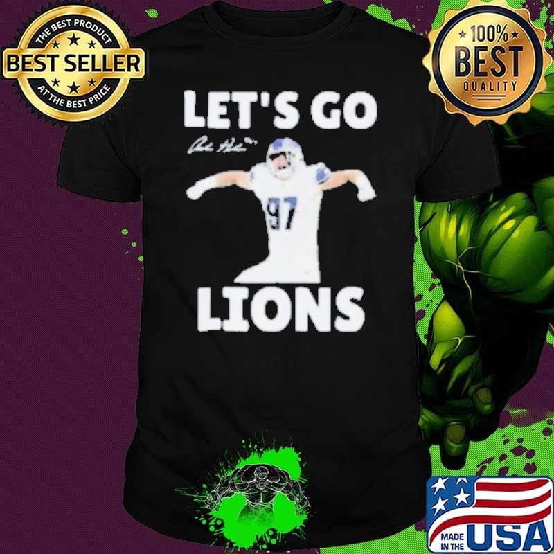 Aidan Hutchinson Let’s Go Detroit Lions NFL 2024 Signature shirt